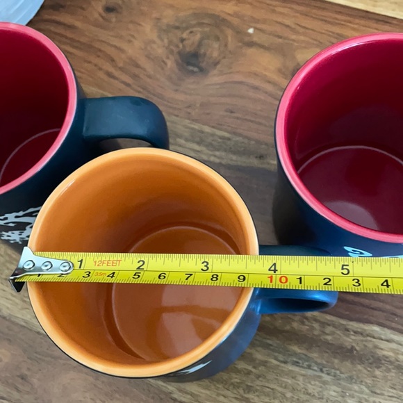 3 RARE Starbucks Mugs Dragons and Mermind - Picture 12 of 12